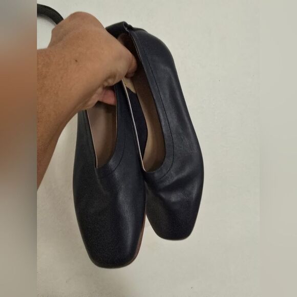 New Essen The Foundation Flat - Navy Size US 7.5 Leather - Picture 4 of 12